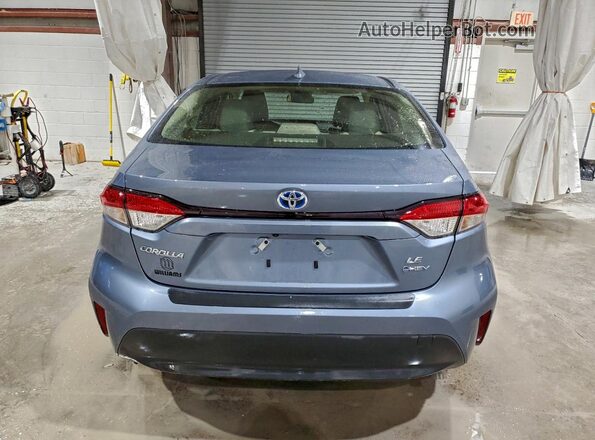 JTDBDMHE6S3020727 2025 TOYOTA LL Blue Հետևի տեսք