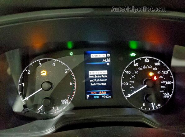 JTDBDMHE6S3020727 2025 TOYOTA LL Blue Սարքավորումների վահանակի տեսք