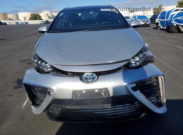 JTDBVRBD0HA002075 2017 TOYOTA MIRAI Silver Դիմացի տեսք