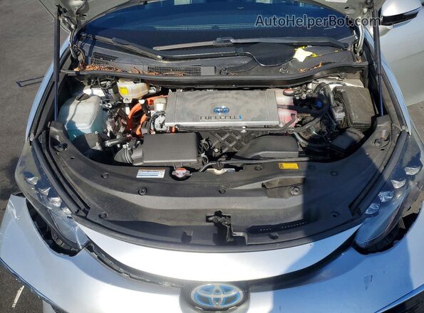 JTDBVRBD0HA002075 2017 TOYOTA MIRAI Silver Սալոնի հետևի տեսք