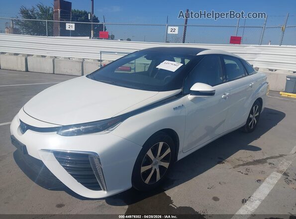 JTDBVRBD0KA005677 2019 TOYOTA MIRAI Белый Передняя левая четверть