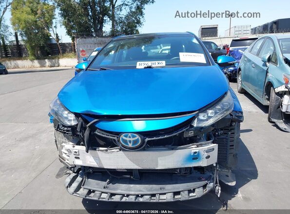 JTDBVRBD1HA001694 2017 TOYOTA MIRAI Black Instrument cluster view