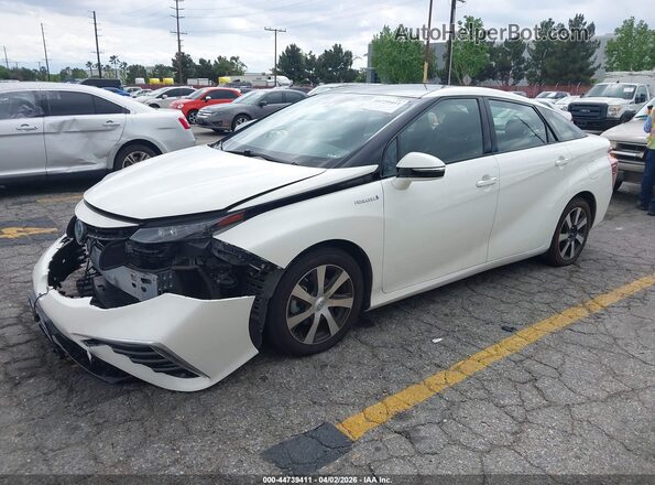 JTDBVRBD2KA006720 2019 TOYOTA MIRAI Белый Передняя левая четверть