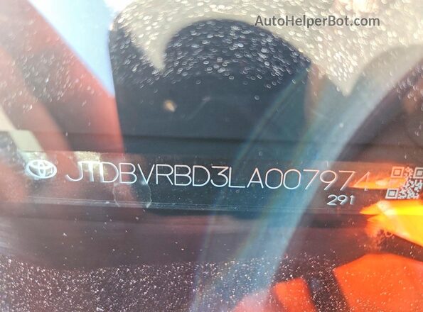 JTDBVRBD3LA007974 2020 TOYOTA MIRAI Black ძრავის განყოფილების ხედი