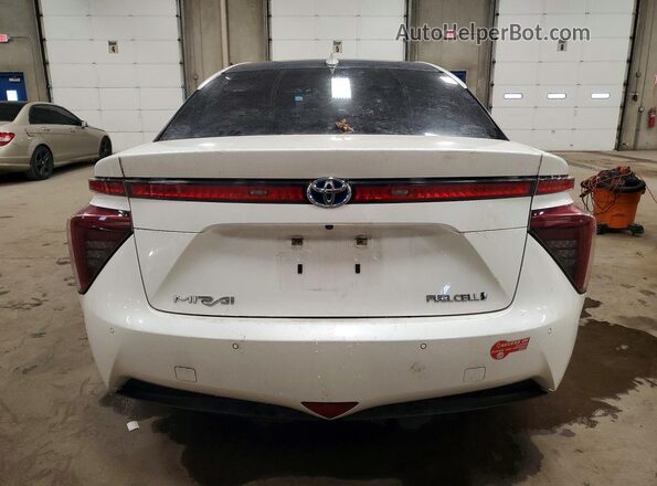 JTDBVRBD4HA001978 2017 TOYOTA MIRAI White Вид ззаду