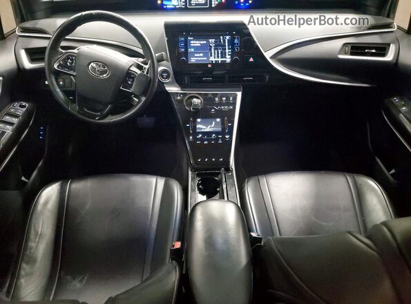 JTDBVRBD4HA001978 2017 TOYOTA MIRAI White Вид панелі приладів