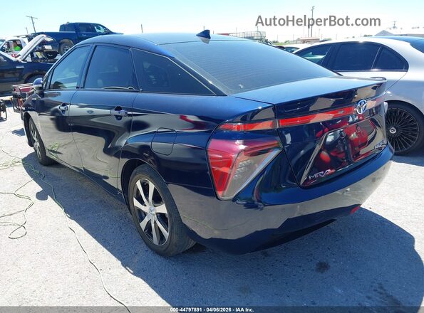 JTDBVRBD4KA007691 2019 TOYOTA MIRAI Blue Հետևի ձախ