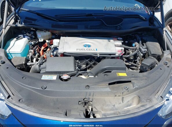 JTDBVRBD4KA007691 2019 TOYOTA MIRAI Blue Հետևի տեսք
