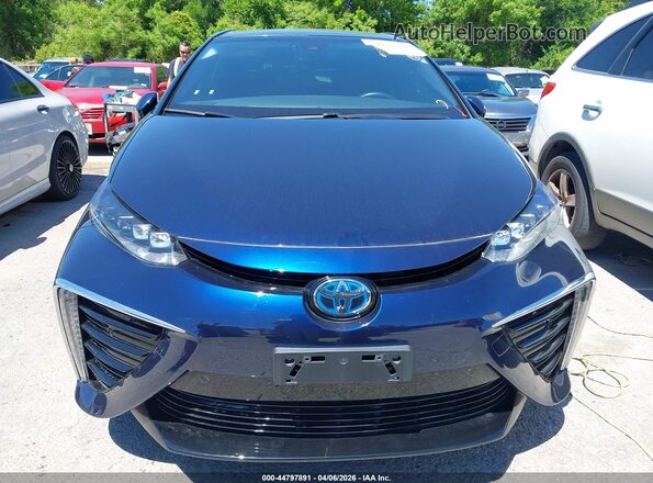 JTDBVRBD4KA007691 2019 TOYOTA MIRAI Blue Սարքավորումների վահանակի տեսք