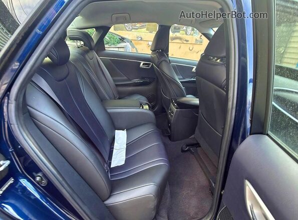 JTDBVRBD5GA000174 2016 TOYOTA MIRAI Blue Rear view