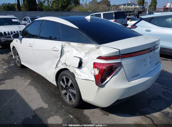 JTDBVRBD5HA001987 2017 TOYOTA MIRAI White Задня ліва чверть