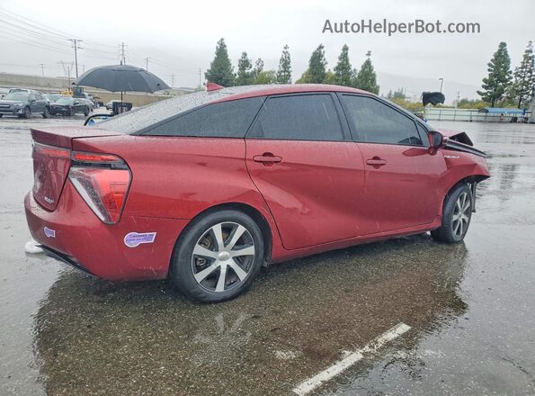 JTDBVRBD8KA005667 2019 TOYOTA MIRAI Burgundy Задня права чверть
