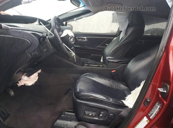 JTDBVRBD8KA005667 2019 TOYOTA MIRAI Burgundy Вид салону спереду