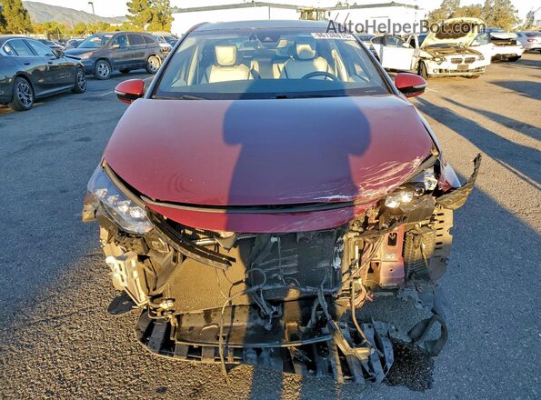 JTDBVRBD8KA006835 2019 TOYOTA MIRAI Burgundy Вид спереду
