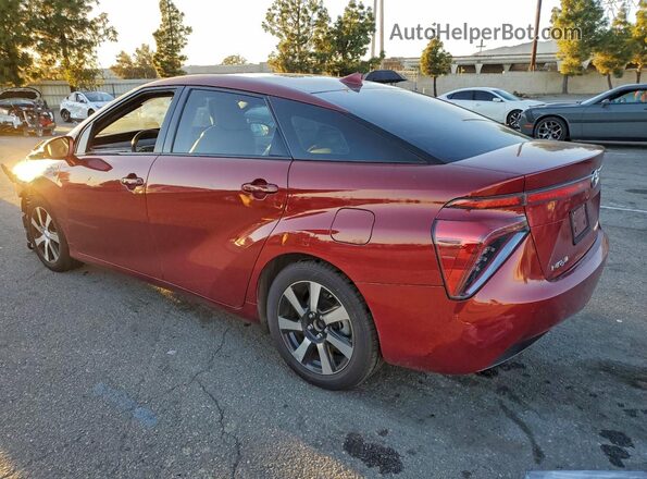 JTDBVRBD8KA006835 2019 TOYOTA MIRAI Burgundy Задня ліва чверть
