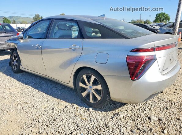JTDBVRBD9KA007637 2019 TOYOTA MIRAI Серебряный Задняя левая четверть