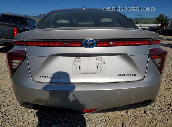 JTDBVRBD9KA007637 2019 TOYOTA MIRAI Серебряный Вид сзади