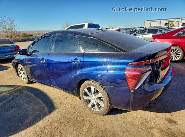 JTDBVRBDXHA002746 2017 TOYOTA MIRAI Blue Задня ліва чверть
