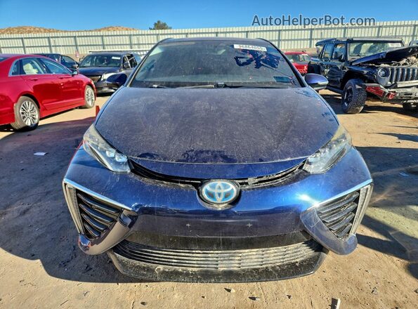 JTDBVRBDXHA002746 2017 TOYOTA MIRAI Blue Вид спереду