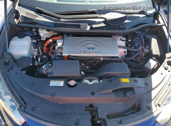 JTDBVRBDXKA006111 2019 TOYOTA MIRAI Blue Սալոնի հետևի տեսք