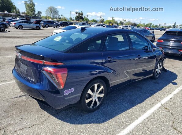 JTDBVRBDXKA006111 2019 TOYOTA MIRAI Blue Հետևի աջ