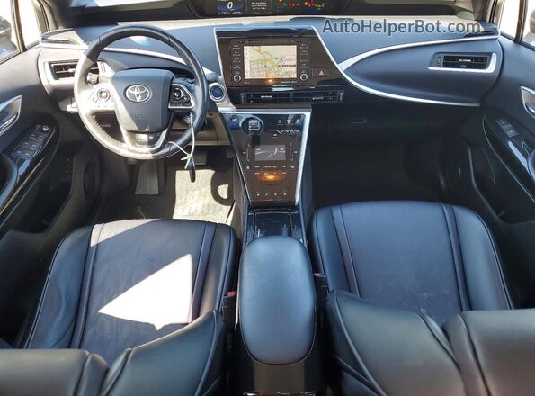 JTDBVRBDXKA006111 2019 TOYOTA MIRAI Blue Առջևի վահանակի տեսք
