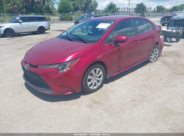 JTDEPMAE4NJ193161 2022 TOYOTA LL Burgundy Front left