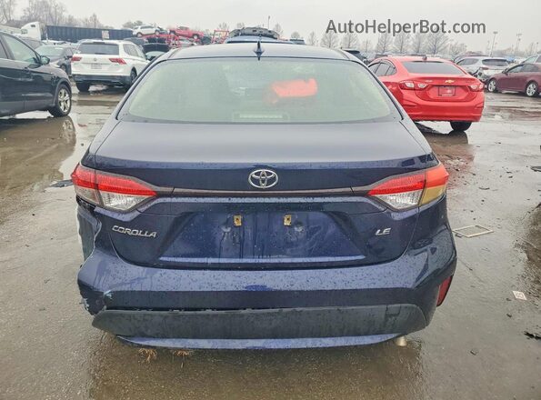 JTDEPMAE9MJ171414 2021 TOYOTA LL Blue Հետևի տեսք