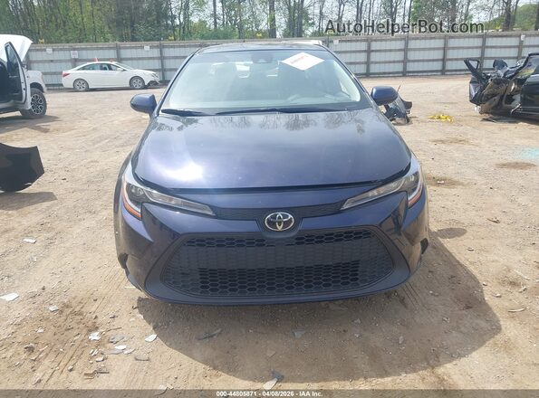 JTDEPRAE1LJ010096 2020 TOYOTA LL Blue Вид щитка приладів
