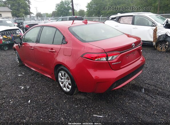 JTDEPRAE2LJ078441 2020 TOYOTA LL Red Rear left