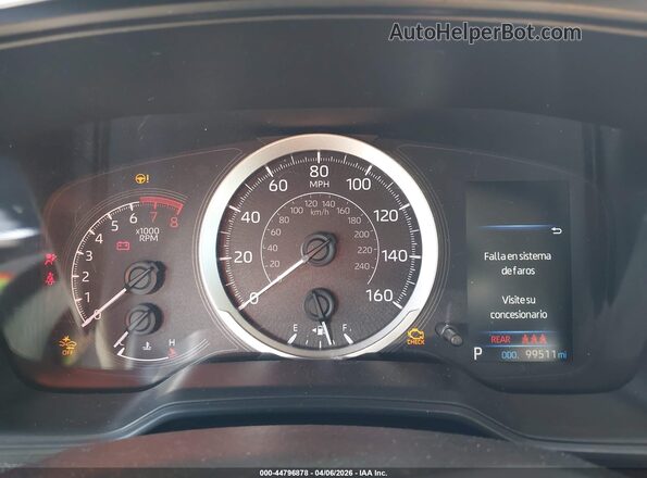 JTDEPRAE4LJ065819 2020 TOYOTA LL Серый Вид задних сидений