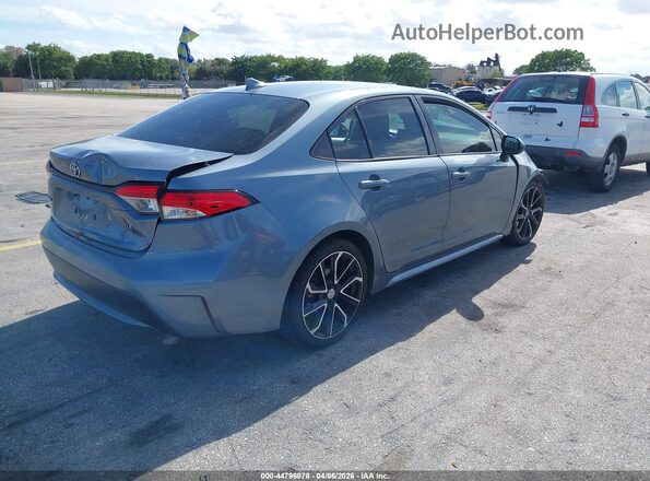 JTDEPRAE4LJ065819 2020 TOYOTA LL Серый Задняя правая четверть