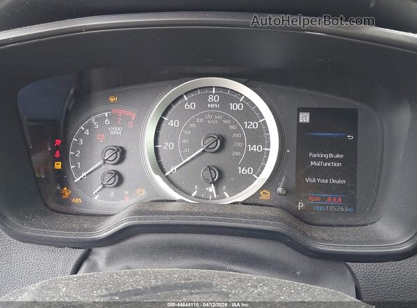 JTDEPRAE5LJ013891 2020 TOYOTA LL Silver Հետևի նստատեղերի տեսք