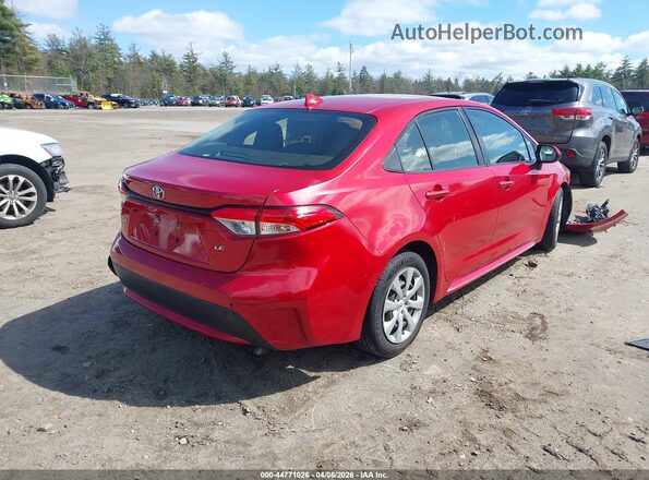 JTDEPRAE7LJ103446 2020 TOYOTA LL Red უკანა მარჯვენა
