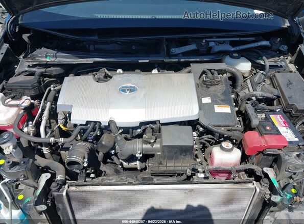 JTDKAMFU3M3134593 2021 TOYOTA PRIUS Black Вид ззаду