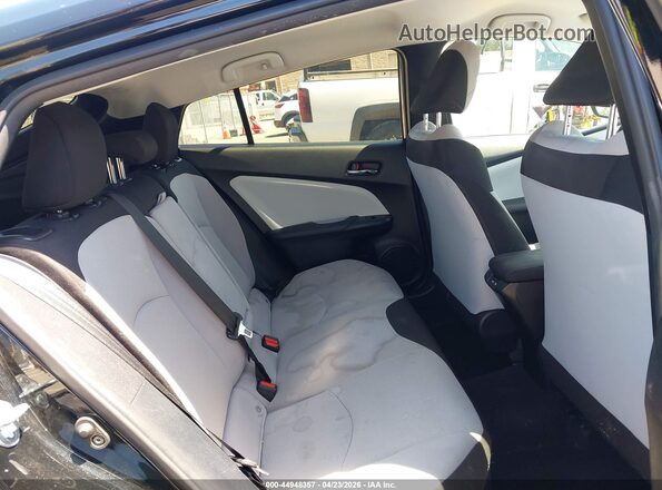 JTDKAMFU3M3134593 2021 TOYOTA PRIUS Black Вид наклейки з VIN-кодом