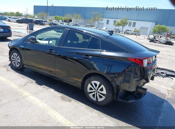 JTDKAMFU3M3134593 2021 TOYOTA PRIUS Black Задня ліва чверть