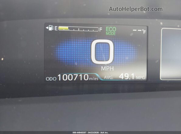 JTDKAMFU3M3134593 2021 TOYOTA PRIUS Black 