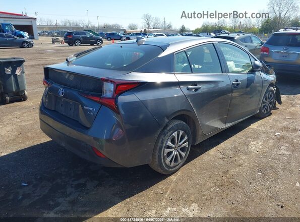 JTDL9RFU0K3008036 2019 TOYOTA LE Gray Trasero derecho