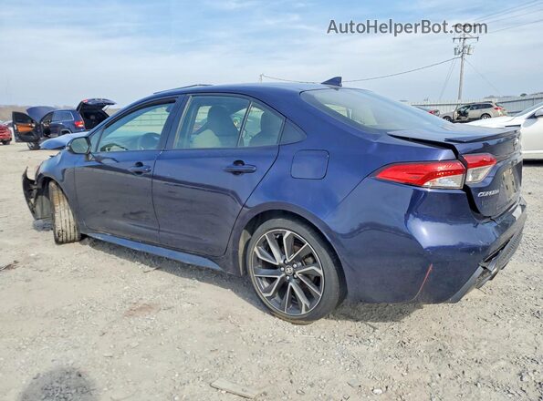JTDP4MCE9MJ055435 2021 TOYOTA LL Blue Հետևի ձախ