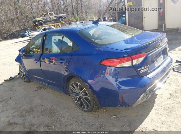 JTDP4RCE5LJ000752 2020 TOYOTA LL Blue Rear left