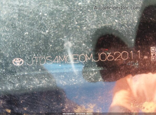 JTDS4MCE0MJ062011 2021 TOYOTA LL Dark Blue 