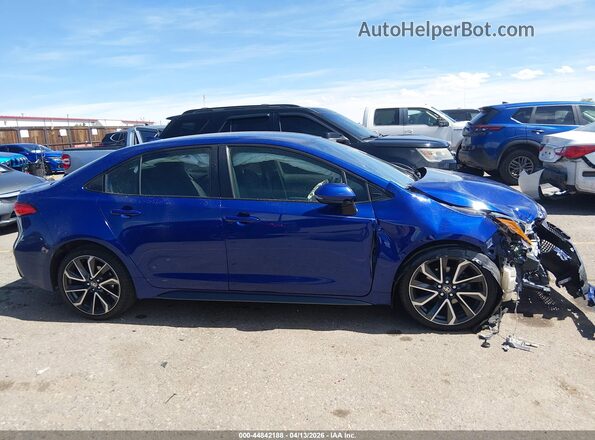 JTDS4MCE2MJ075651 2021 TOYOTA LL Blue 