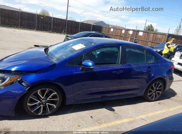 JTDS4MCE2MJ075651 2021 TOYOTA LL Blue 