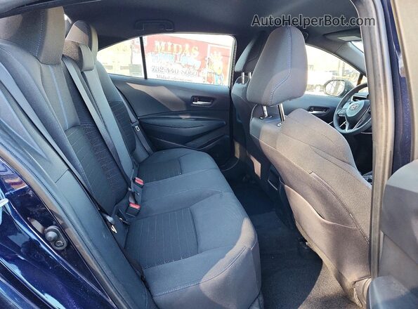 JTDS4MCE5MJ063686 2021 TOYOTA LL Blue Հետևի նստատեղերի տեսք