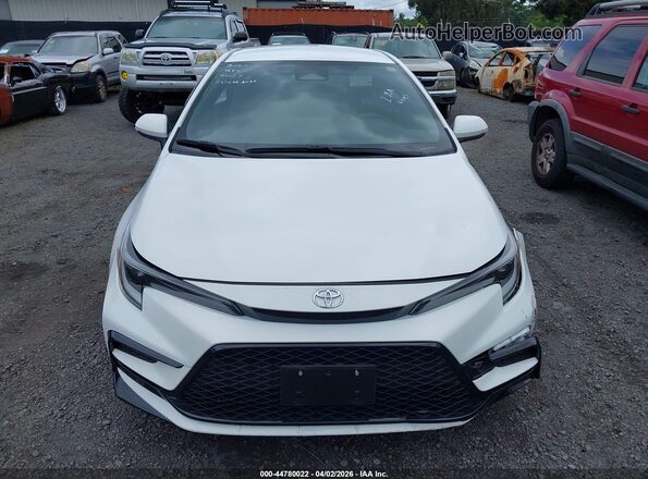 JTDS4MCE6PJ101155 2023 TOYOTA LL White Вид щитка приладів