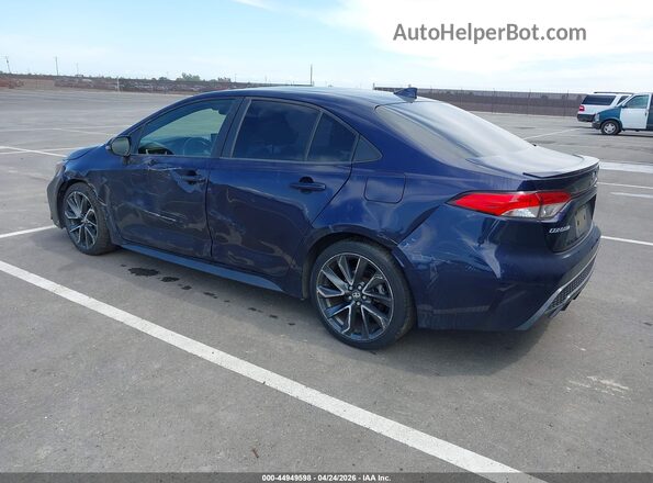JTDS4RCE2LJ043889 2020 TOYOTA LL Синий Задняя левая четверть
