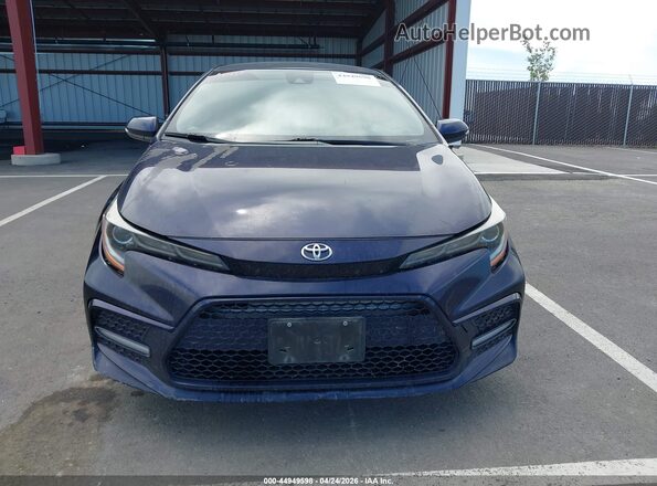 JTDS4RCE2LJ043889 2020 TOYOTA LL Синий Вид щитка приборов