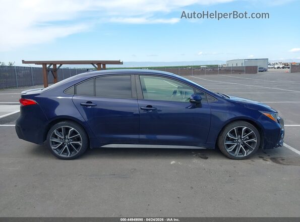 JTDS4RCE2LJ043889 2020 TOYOTA LL Синий Вид задней части салона