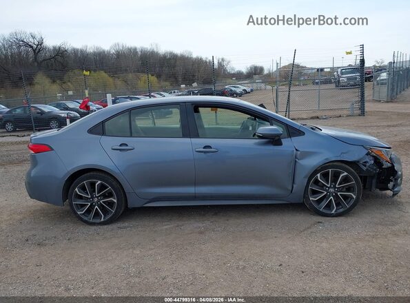 JTDS4RCE4LJ024860 2020 TOYOTA LL Blue უკანა სალონის ხედი